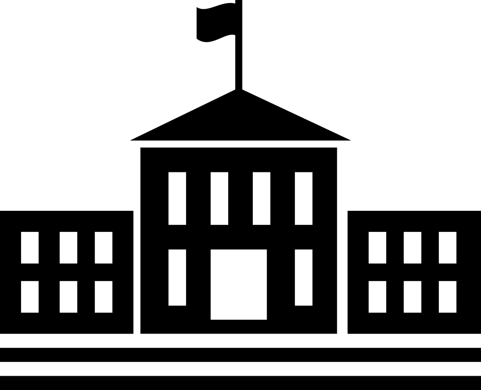 University building silhouette